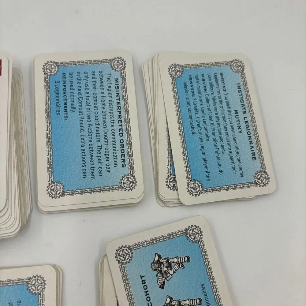 Mutant chronicles siege of the‎ citadel 1st edition 84/84 Game cards Complete